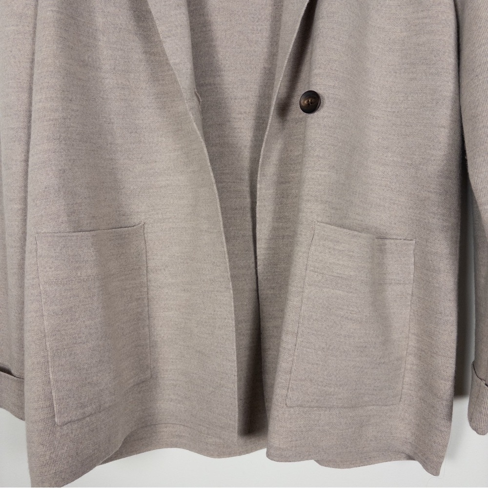 Poetry Merino Wool Knited Blazer - Picture 5 of 12